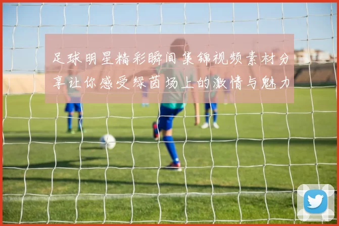 足球明星精彩瞬间集锦视频素材分享让你感受绿茵场上的激情与魅力