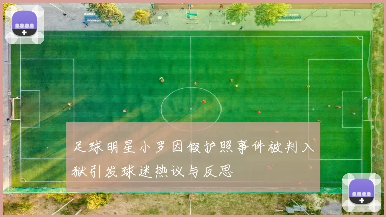 足球明星小罗因假护照事件被判入狱引发球迷热议与反思
