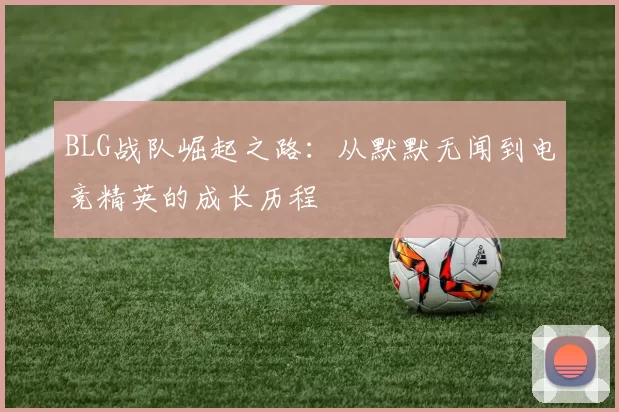 BLG战队崛起之路：从默默无闻到电竞精英的成长历程